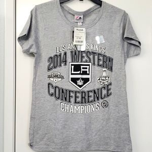 LA Kings Hockey Grey Med Tshirt